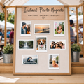 Custom Rectangle Photo Magnet - Markets